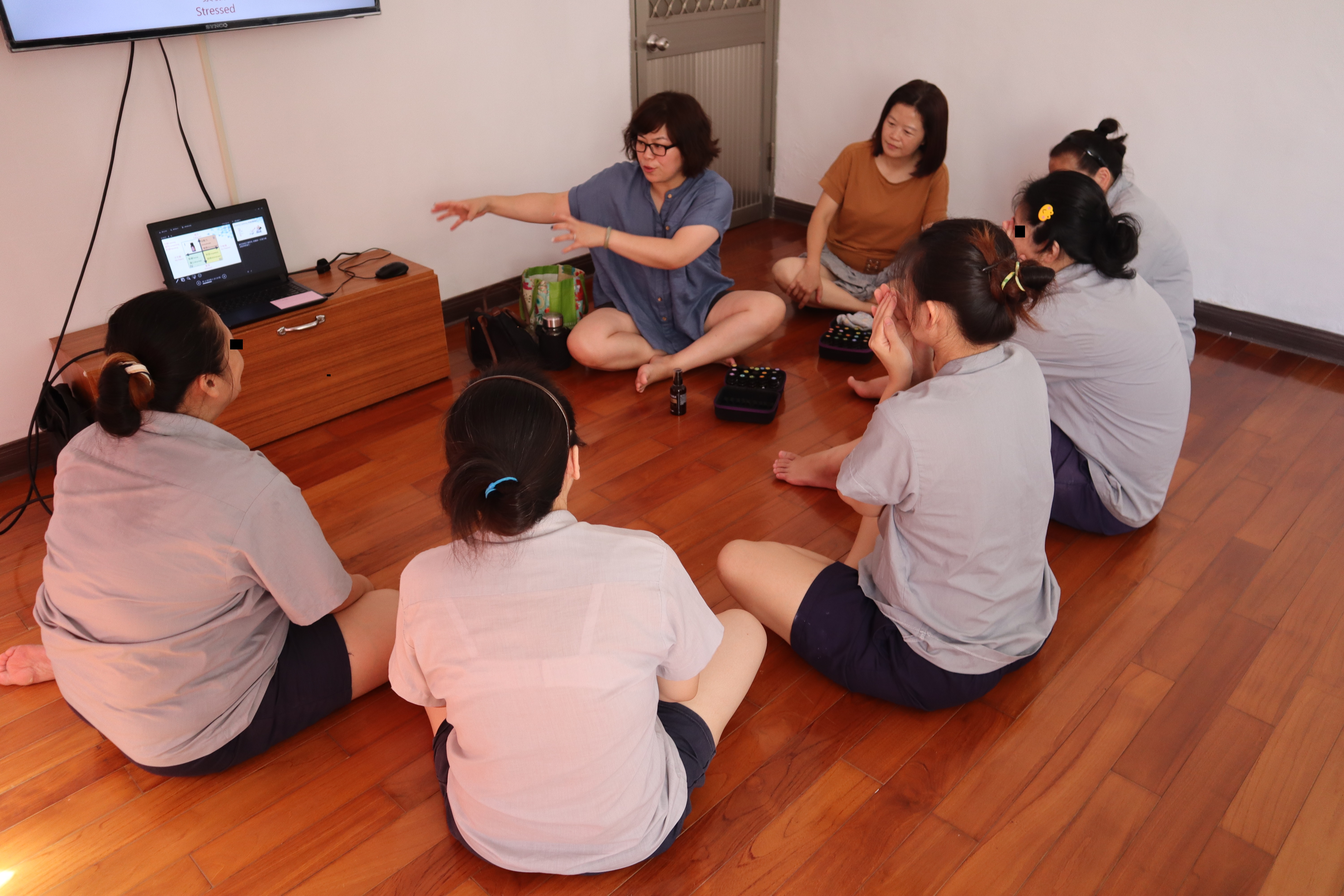 Lecturer shared inspirational stories