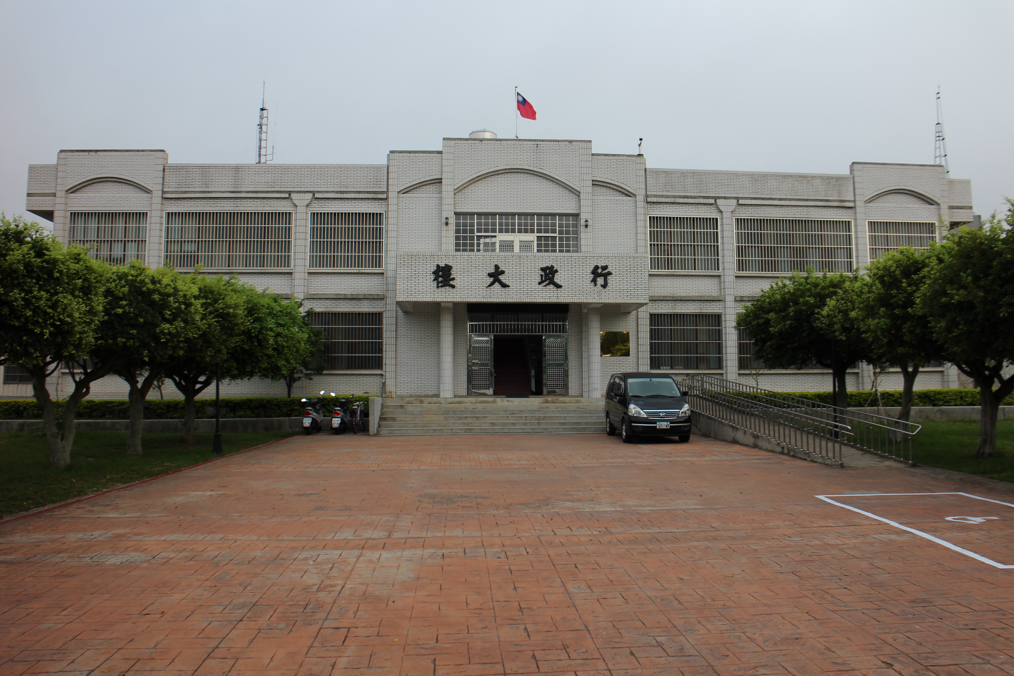 Entrance of administrative building