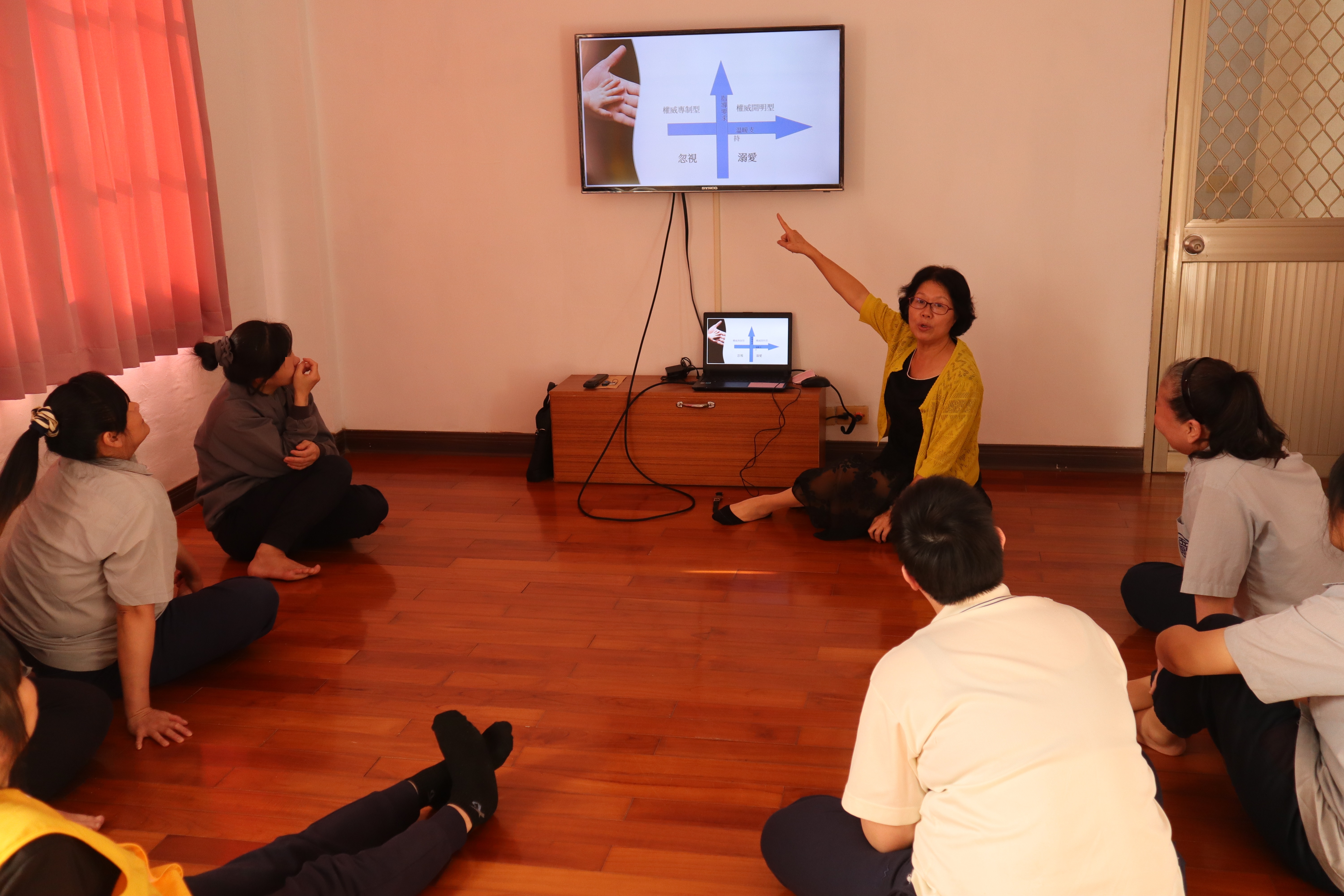 There were 4 types of lecturer sharing teaching
