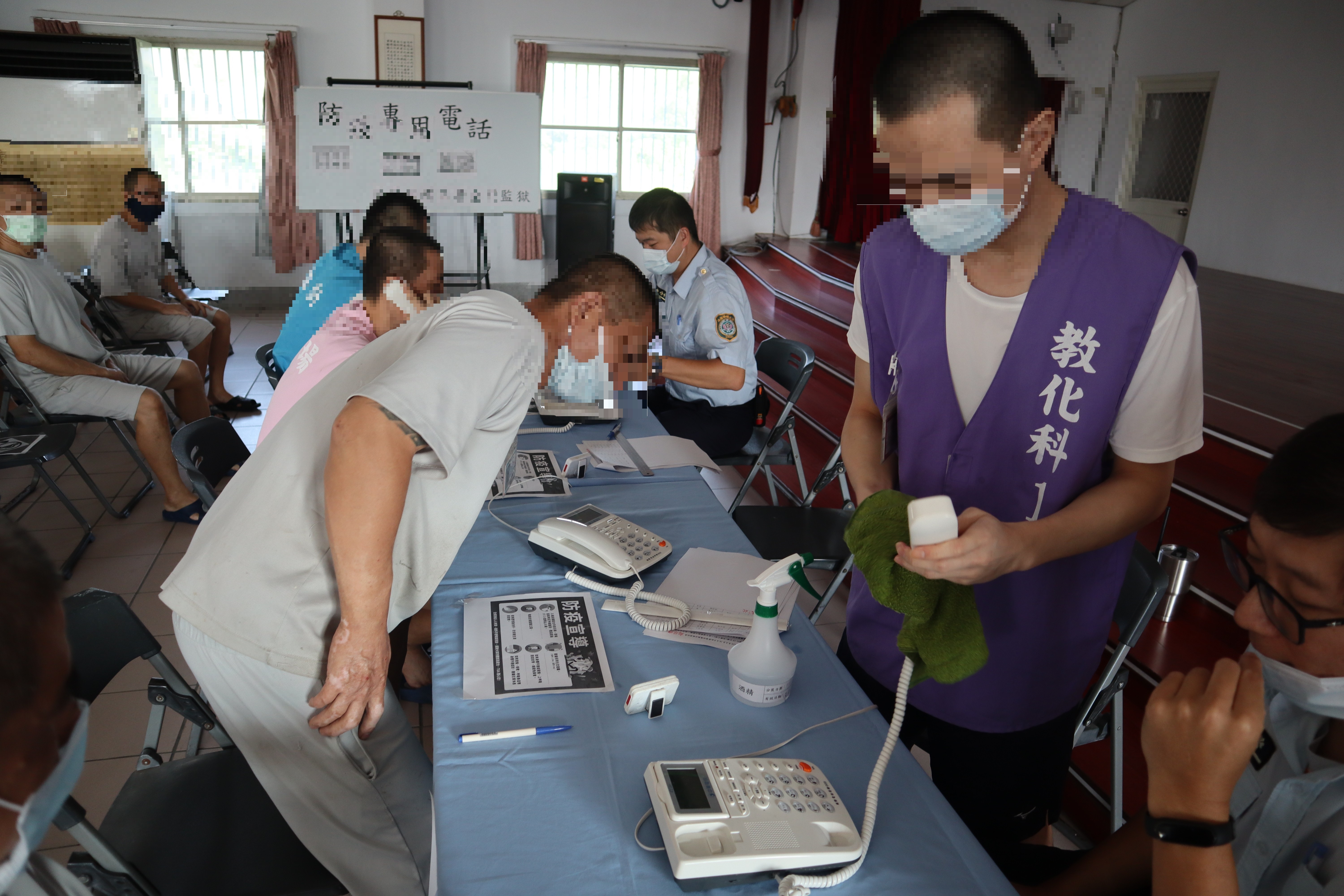 Mid-Autumn Festival handling situation - alcohol disinfection