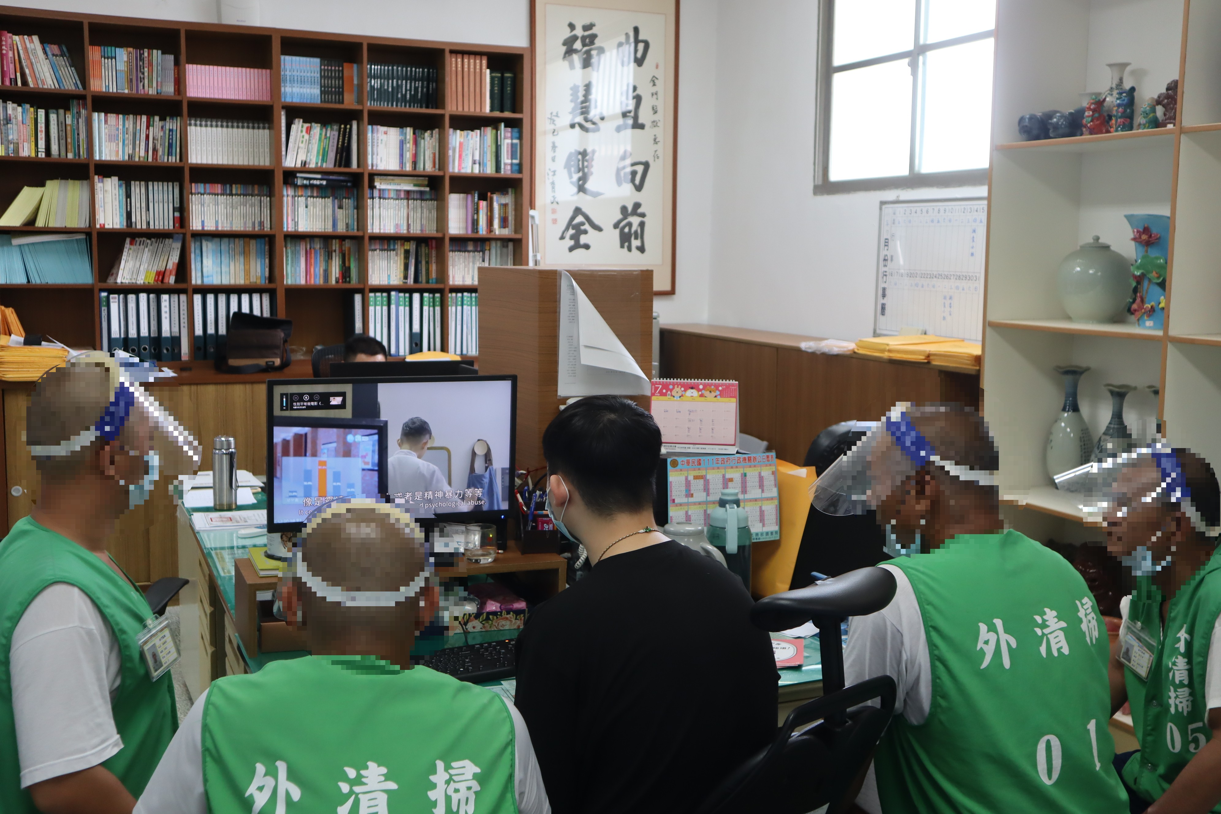 Social workers talk about the connotations of the symbols in the film